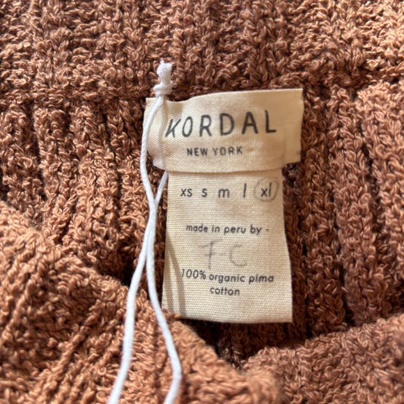 Kordal Florance Ribbed pants-Clay color - Picture 2 of 6